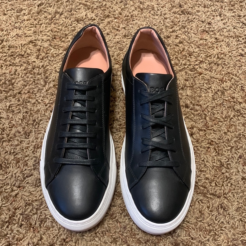 Hugo Boss leather sneakers
